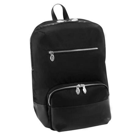 A1 LUGGAGE N Series Brooklyn Nylon Contour Backpack - Black A13043789